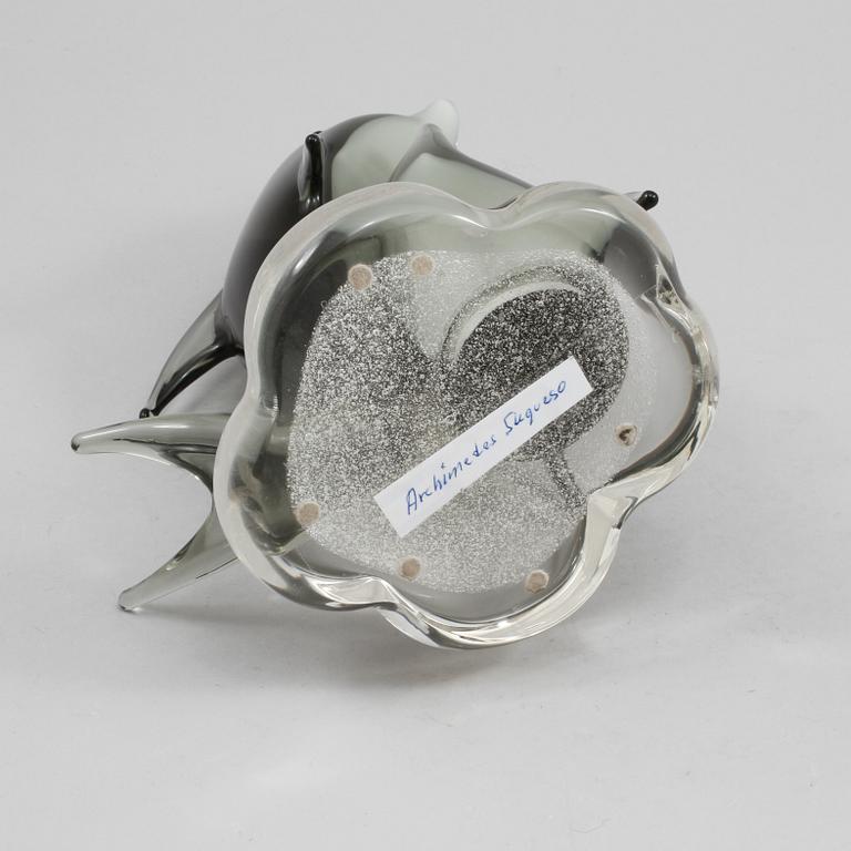 FIGURIN, glas, Archimede Seguso, Murano, 1900-talets andra hälft.
