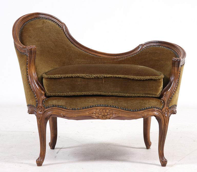 KANAPÉ, nyrokokostil, 1900-tal.