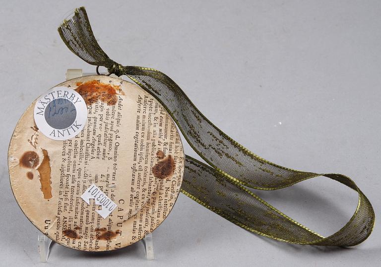 MINIATYPORTRÄTT. Pastell. 1800/1900-tal.