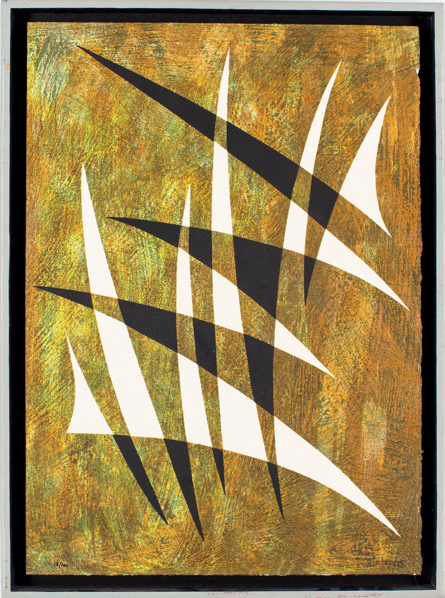 PIERRE OLOFSSON, färglitografi, signerad och numrerad 15/100.