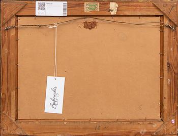 Gustaf Rydberg, oil on relined canvas, signed.