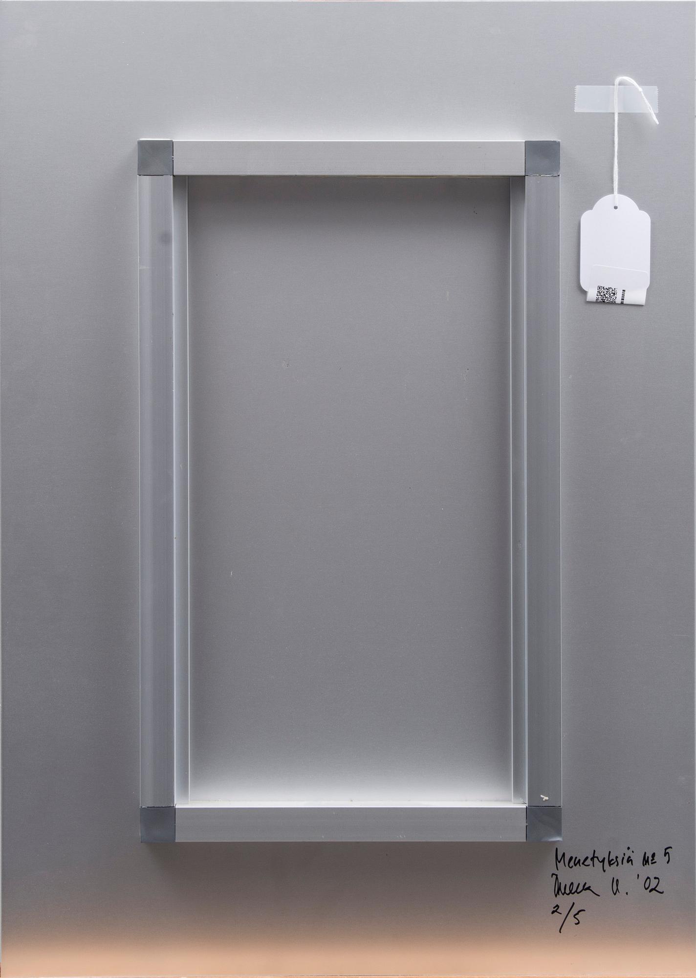 ONERVA UTRIAINEN, C-print monterad på aluminium, a tergo signerad, numrerad 2/5, och daterad -02.