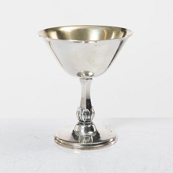 Cocktail glasses, 10 pcs, silver, MGAB, Uppsala 1955-1962.