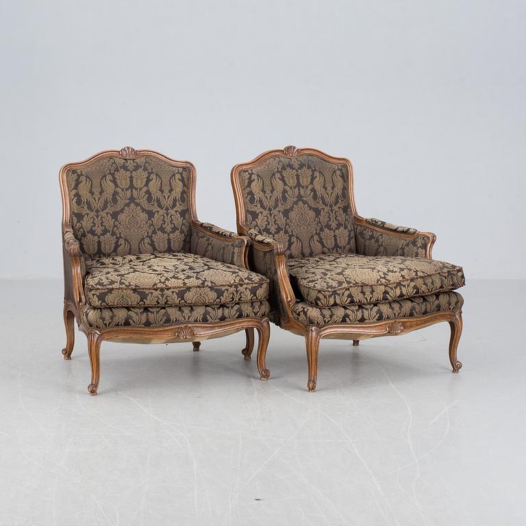 BERGERER, ett par. Omkring 1900.