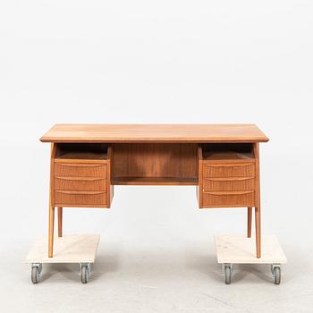 Gunnar Nielsen, a 1960s teak desk from Tiebergaard.