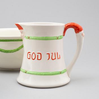 GUSTAVSBERG, a 11 part earthenware service, Gustavsberg.