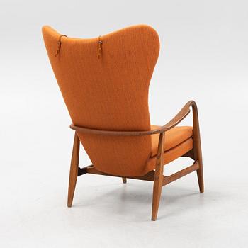 Ib Madsen & Hans Henry SChubell, a 'MS 4 High' armchair, Madsen & Schubell Co, Denmark, 1940's/50's.