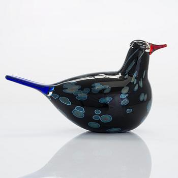 Oiva Toikka, glass bird/ annual bird 2003, signed O. Toikka Nuutajärvi 2003.