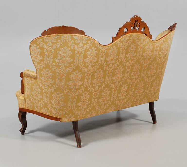 SOFFA, nyrokoko, 1800-tal.