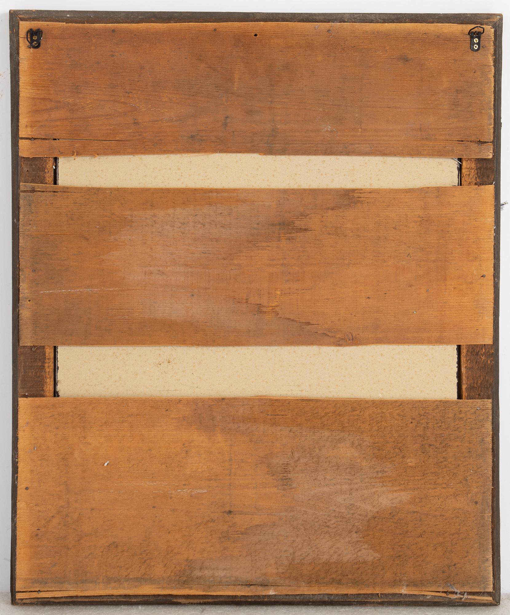 Spegel, gustaviansk, sent 1700-tal.