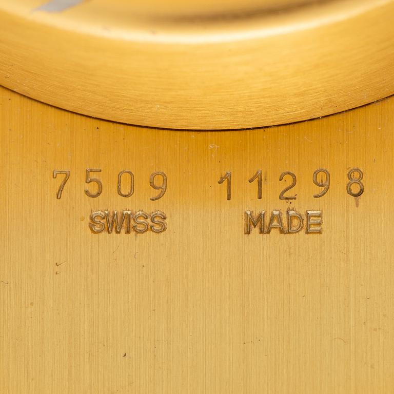 Cartier, table clock, 83 x 65 mm.