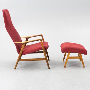 Alf Svensson, Armchair from the 'Contour series' Bra Bohag Ljungs industrier, 1960s.
