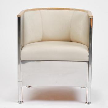 Mats Theselius, an "Inox" armchair, ed. HC 16/19, Källemo, Värnamo, post 2015.