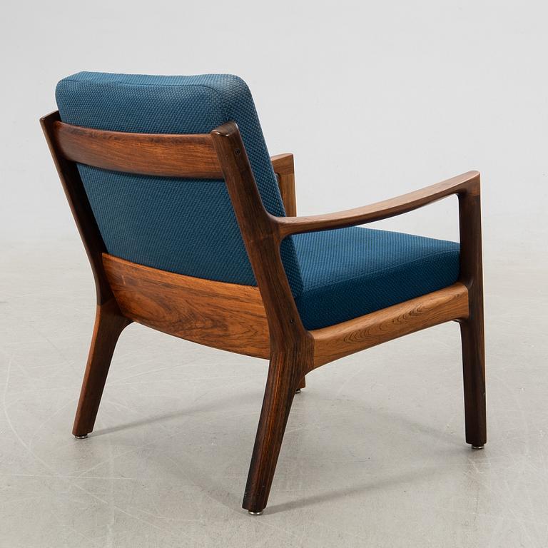 Ole Wanscher, Sofa and armchair "Senator" 166/169 France & Son Cado Denmark 1960s.