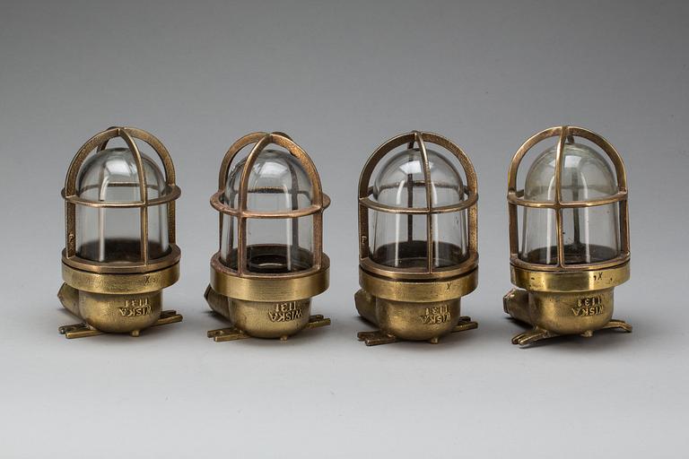 FARTYGSARMATURER, 4 st snarlika. 1900-tal.