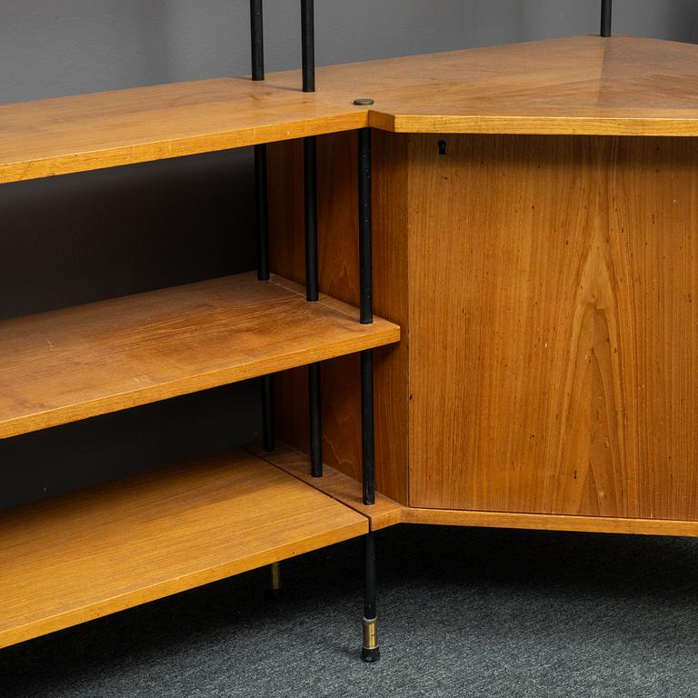 Bookcase/Shelving system, "Prydno" Bröderna Gustafsson, 1960s.