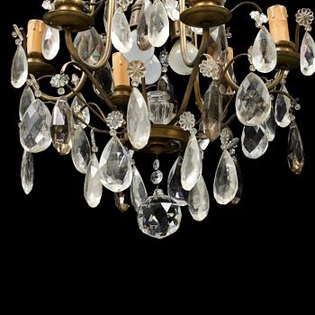 A mid 20th century rococo style ceiling light.