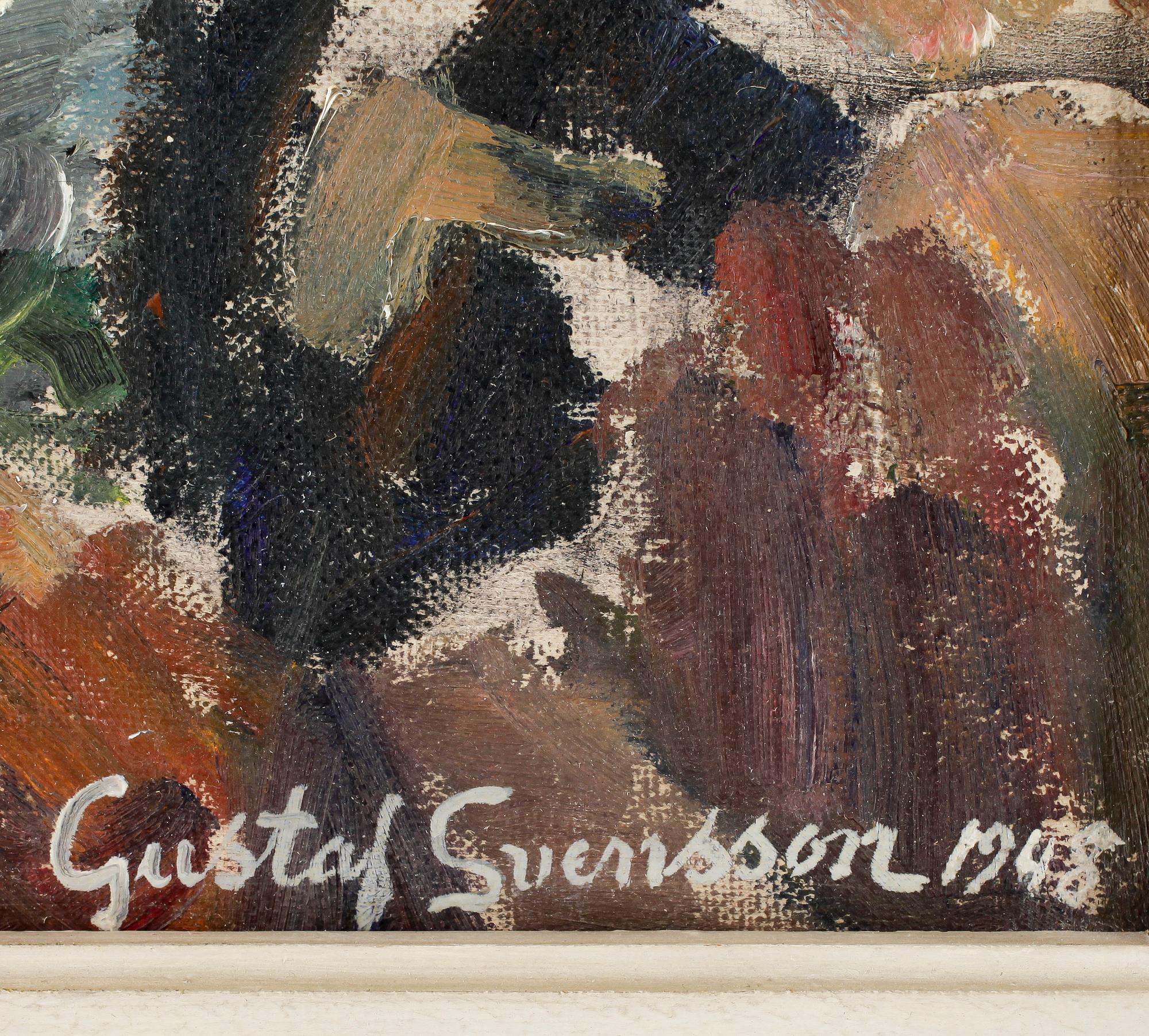 GUSTAF SVENSSON, olja på duk, signerad och daterad 1948.