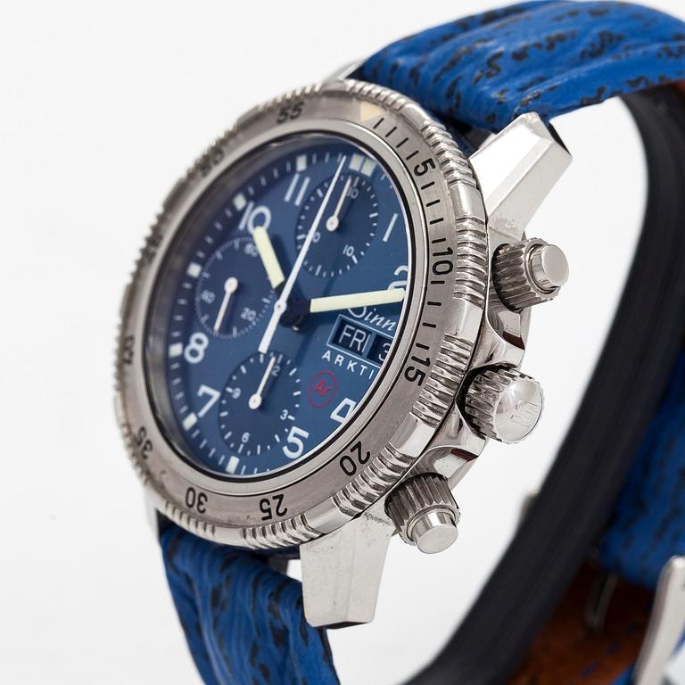 Sinn, Arktis 203, chronograph, wristwatch, 41 mm.