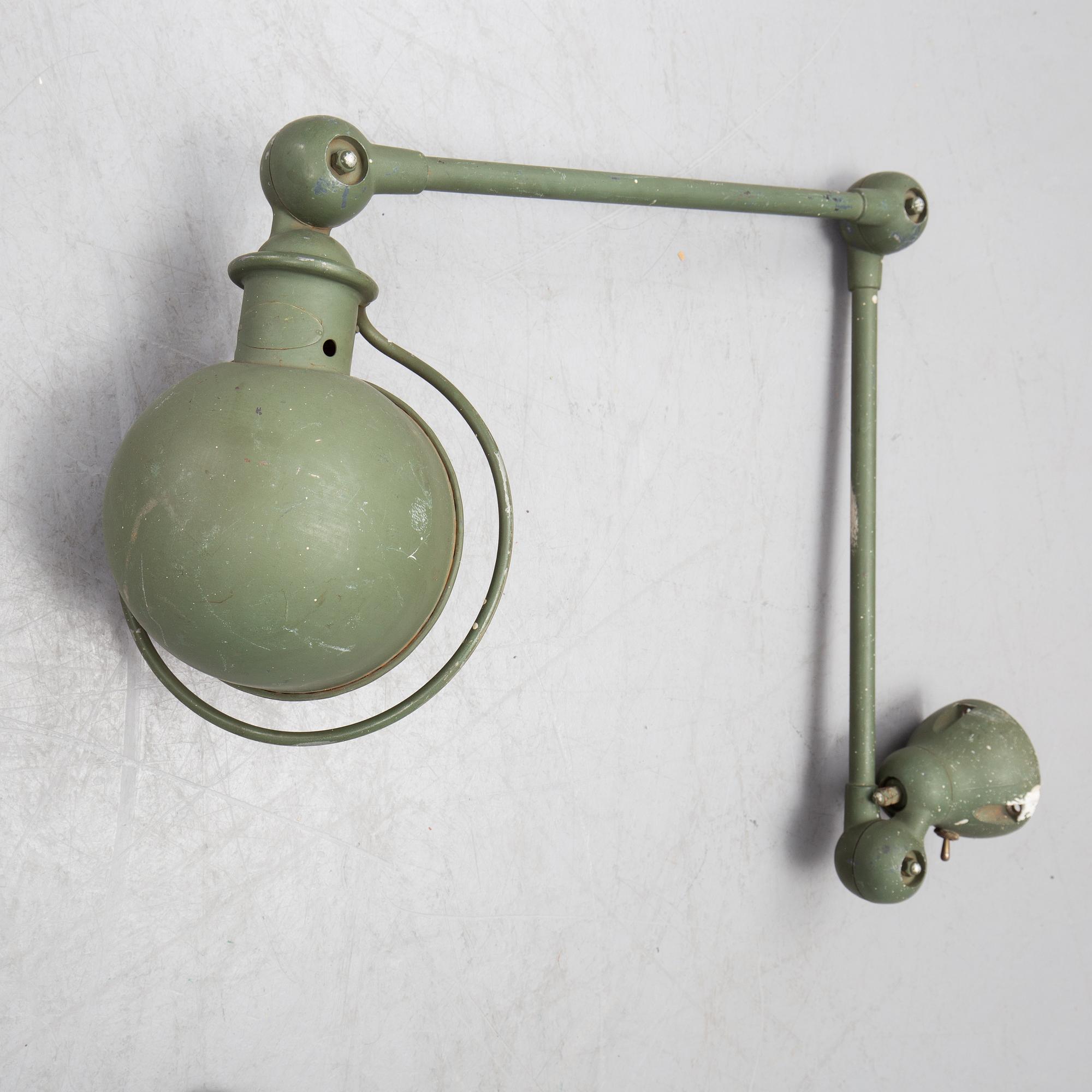 An industrial lamp from Jielde, France.