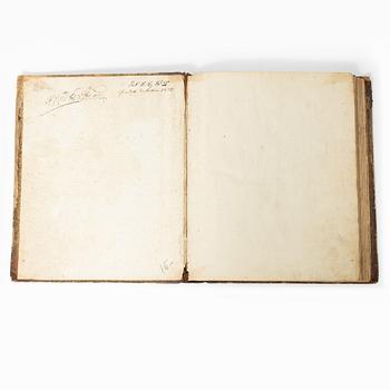 Med 54 graverade planscher över ”wåningshus av sten och träd”, m.m.