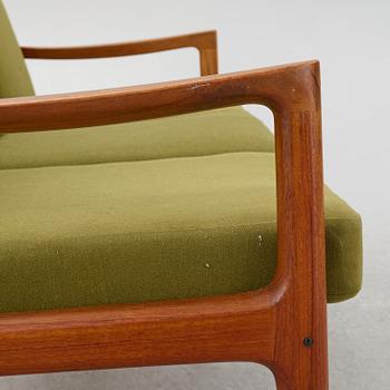 Ole Wanscher, sofa, "Senator", France & Son, Denmark, 1950s/60s.