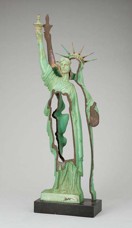 Arman (Armand Pierre Fernandez), "Slice of Liberty".
