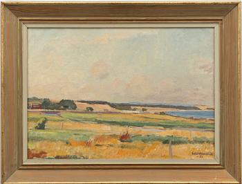 Ellis Wallin, "Äng vid havet".