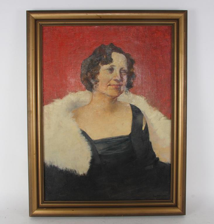 HOFLUND, IVAN. Olja på duk, sign o dat 1937.