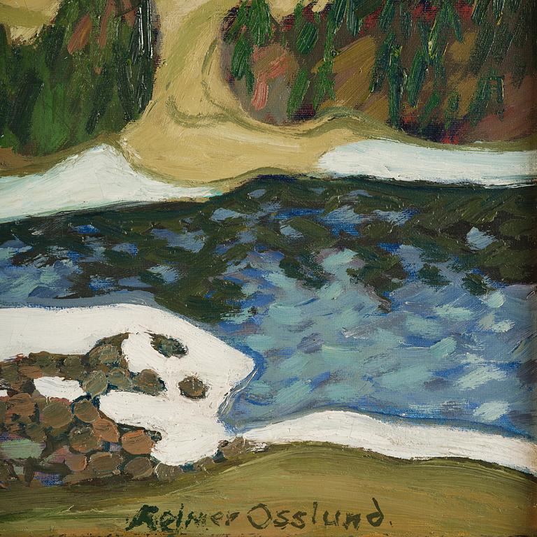 Helmer Osslund, "Islossning Ångermanälven".