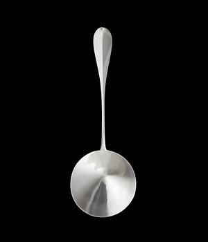 190. A FABERGÉ SOUP LADLE.