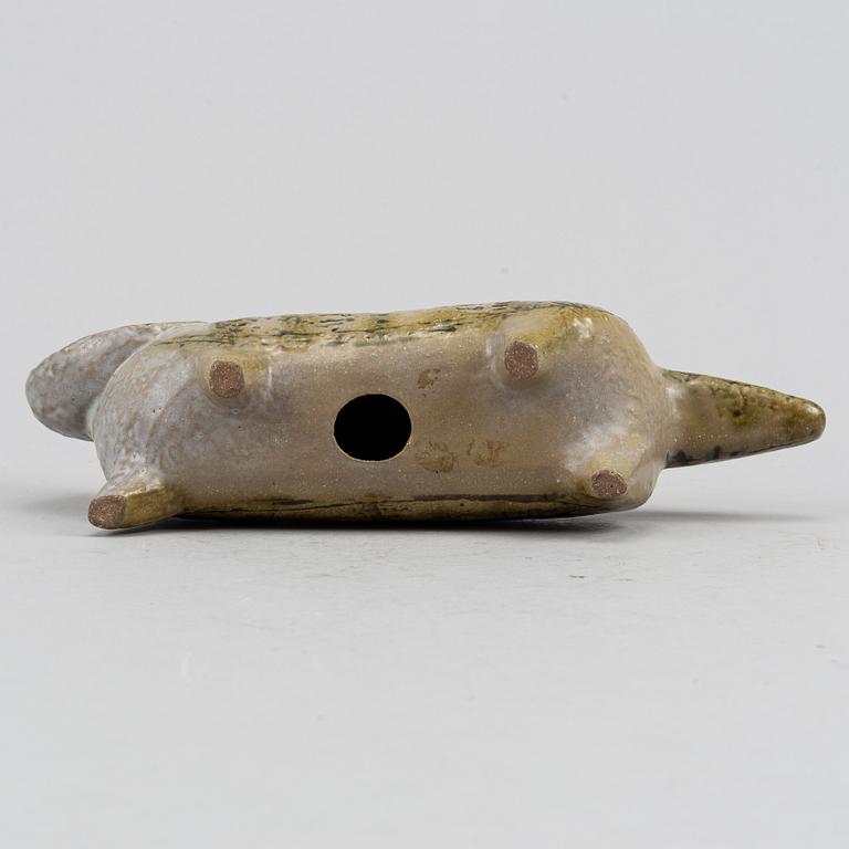 Lisa Larson, two stoneware figurines, Gustavsberg.