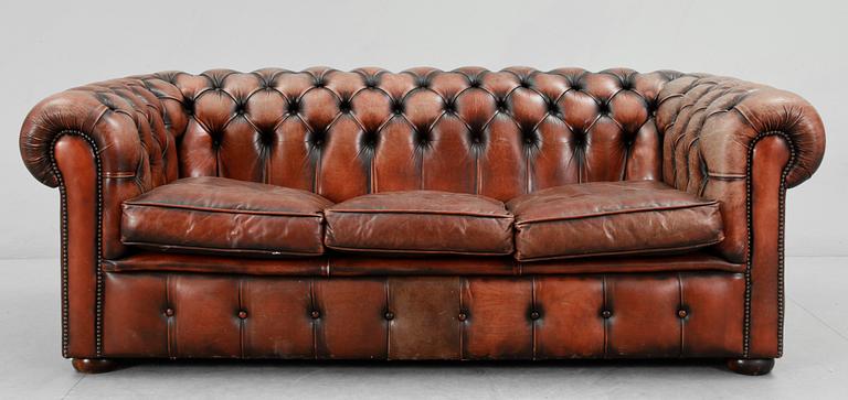 SOFFA, Chesterfield-modell, 1900-tal.