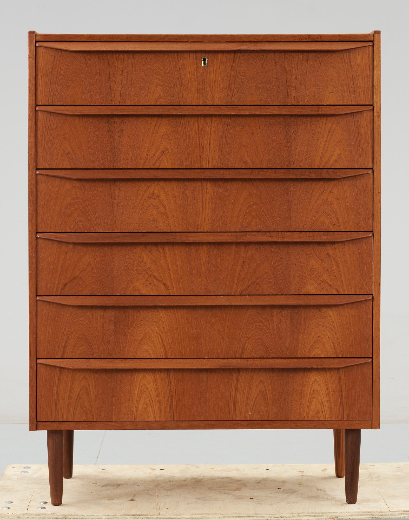 BYRÅ, teak, 1970-tal, Danmark.