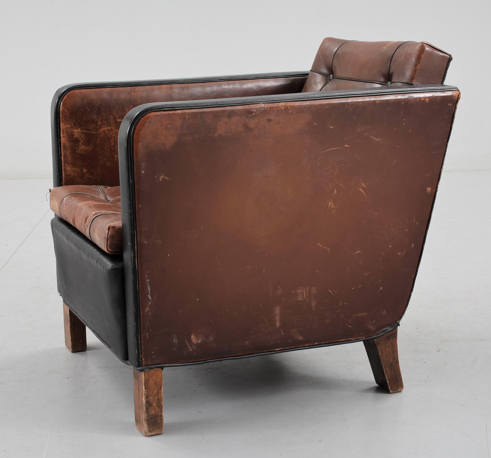 FÅTÖLJ, 1920-30-tal.