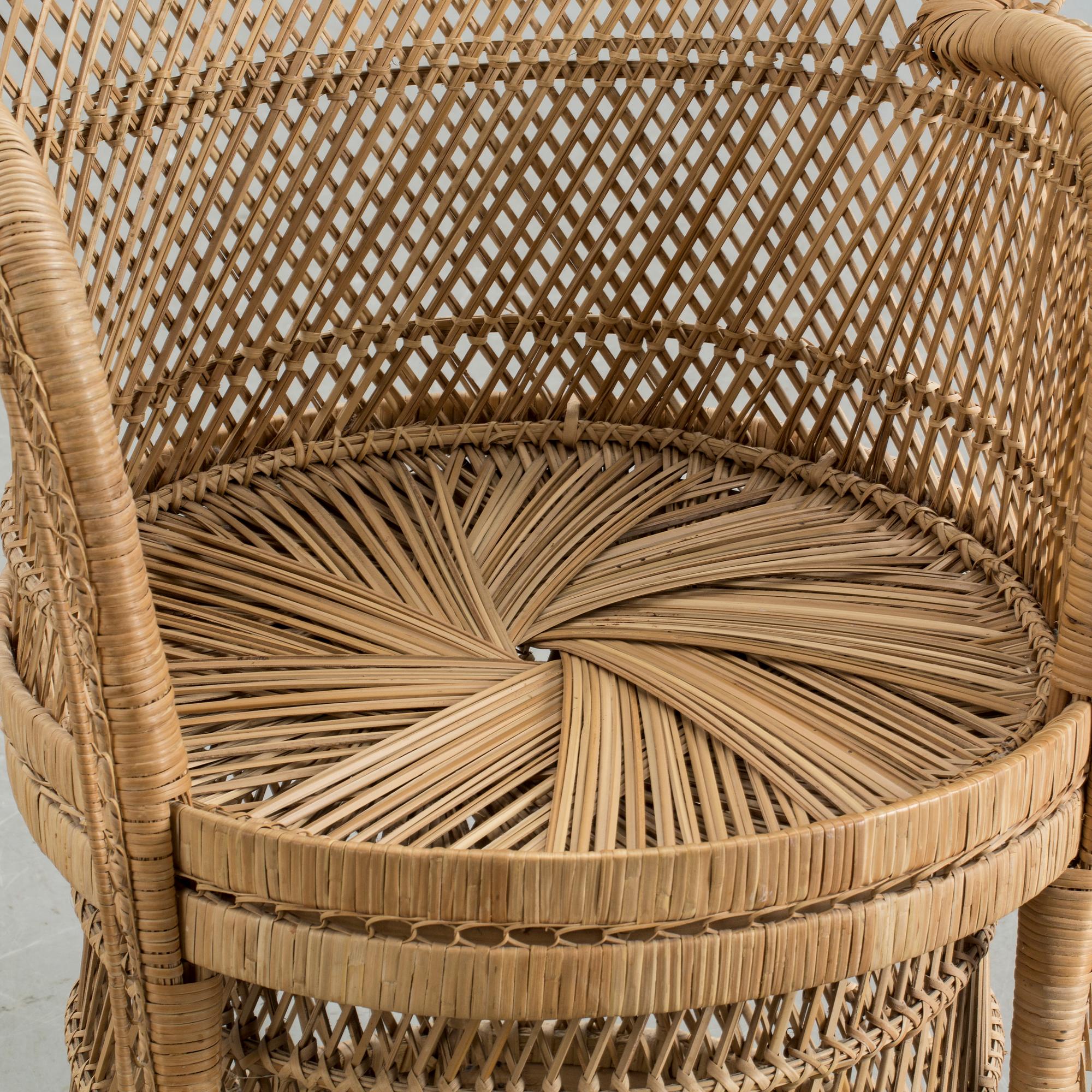 KORGFÅTÖLJ, 1900-tal.