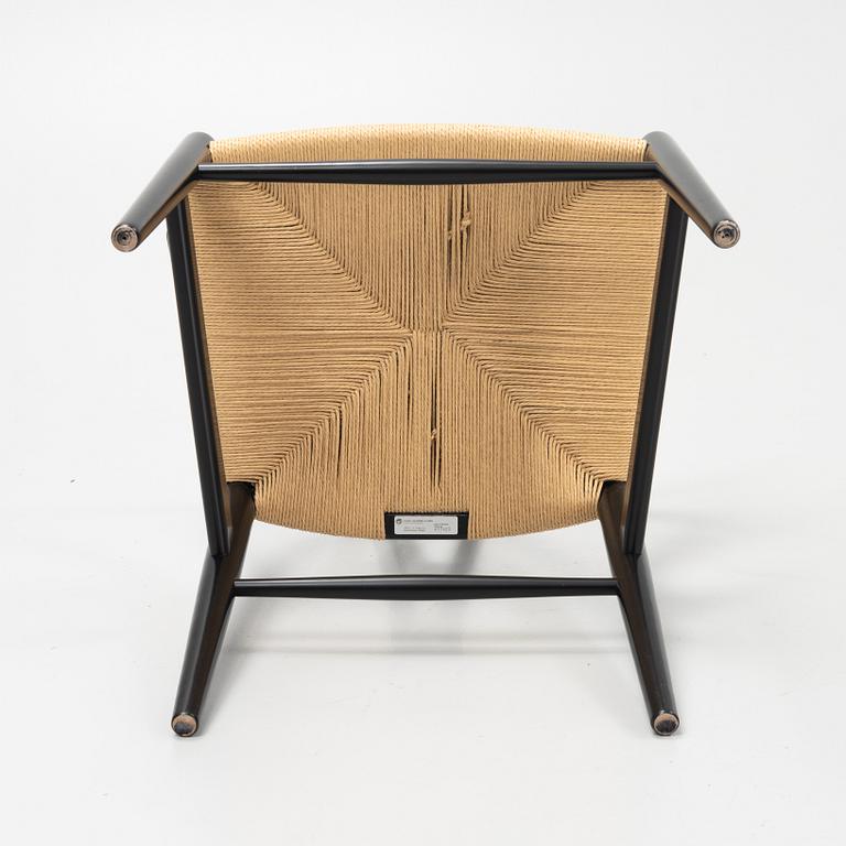 Hans J Wegner, stolar, 8 st, modell CH24 "Y-stolen", Carl Hansen, Danmark.