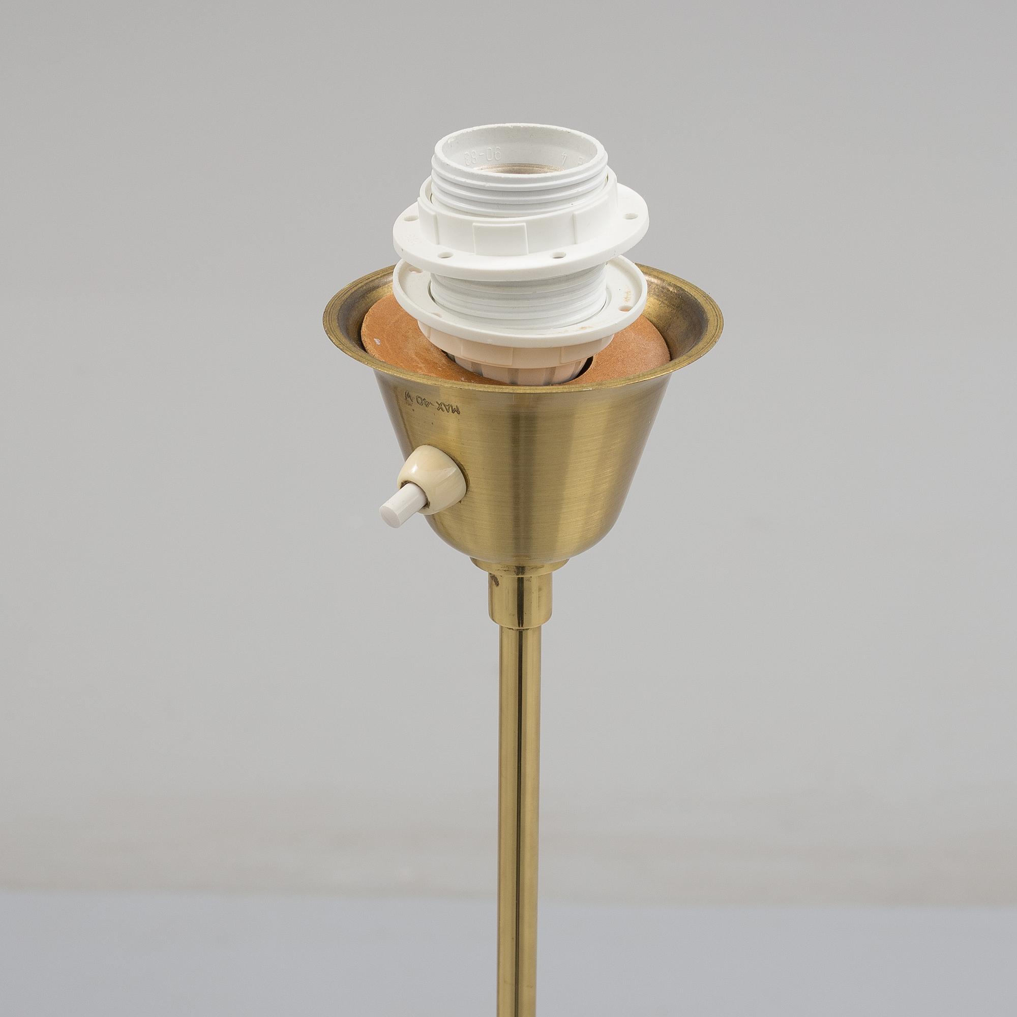 A teak standard light from AB Armaturhantverk, Göteborg, 1950's/60's.