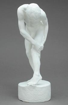 TORE STRINDBERG, skulptur, gips, signerad i godset.