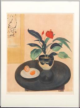 Einar Jolin, color lithograph, signed 209/360.