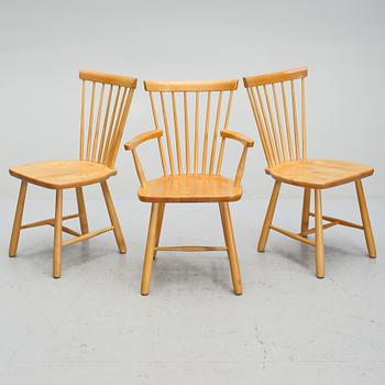 STOLAR, 2 + 1 st, "Lilla Åland", Carl Malmsten, Stolab, 1993.