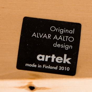 ALVAR AALTO, A set of four '611' chairs for Artek, 2010.