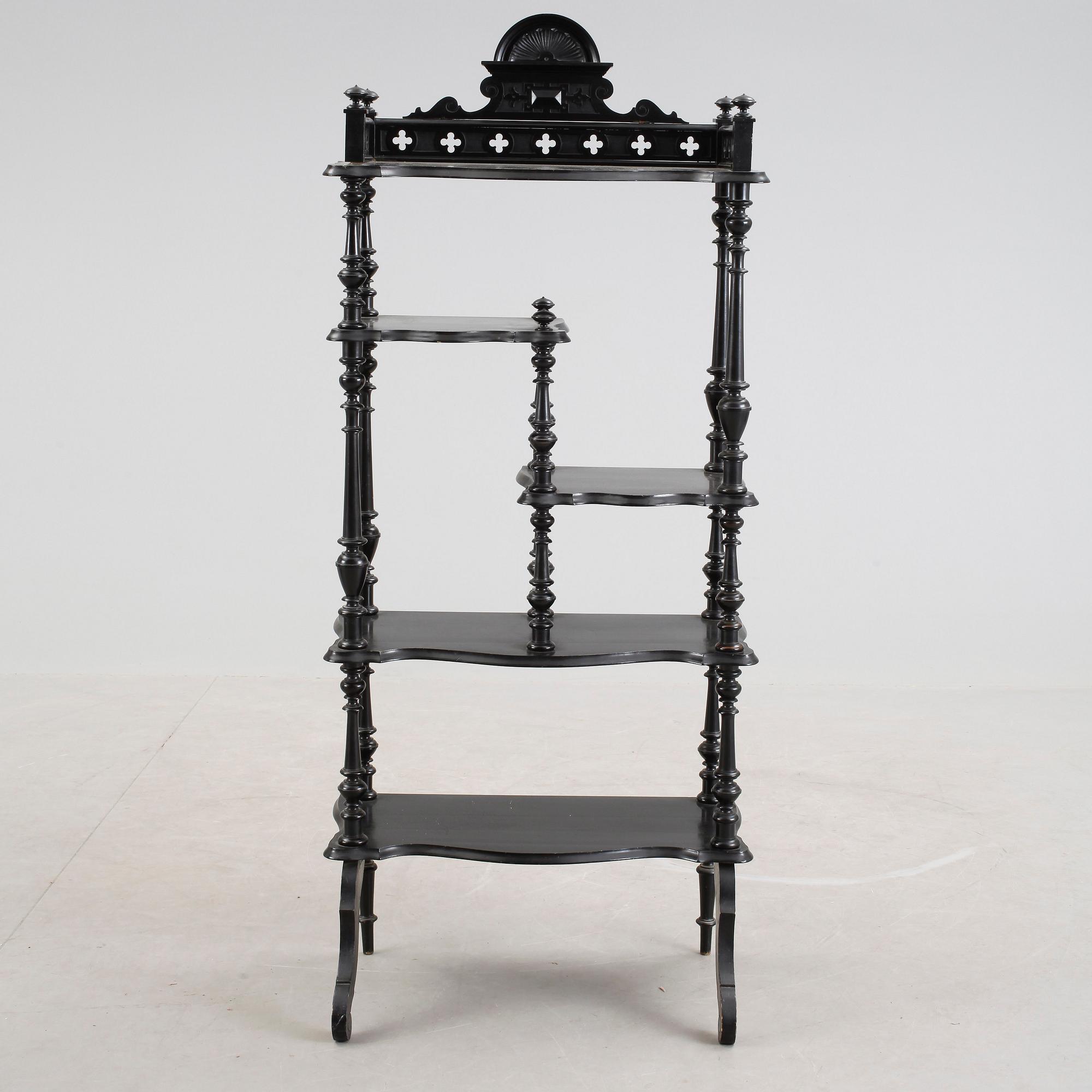 ÉTAGÈRE, 1800-talets slut.