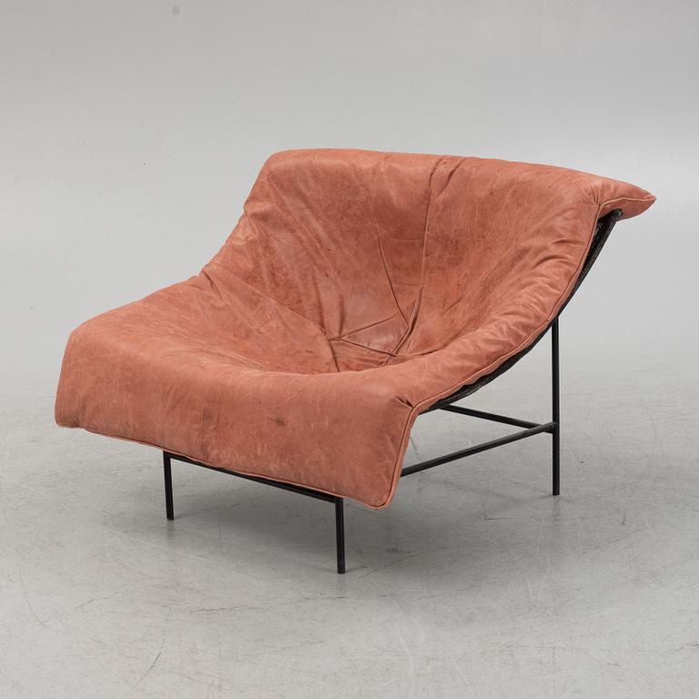 Gerard van den Berg, a 'Butterfly' armchair, Monits, Netherlands, 1980's.
