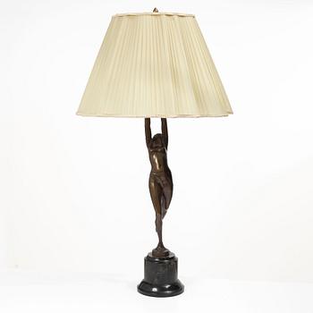 Bordslampa, Art Deco, 1920/30-tal.