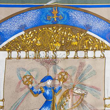 Hermès, scarf, "Feux d'Artifice".