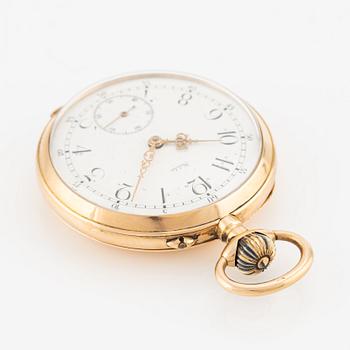 Halda, pocket watch, 49 mm.