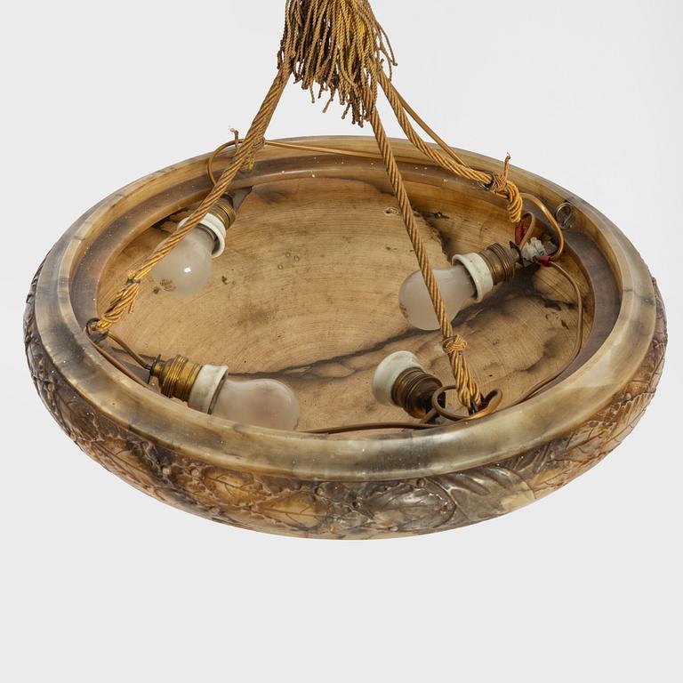 Ceiling lamp, 1920s.