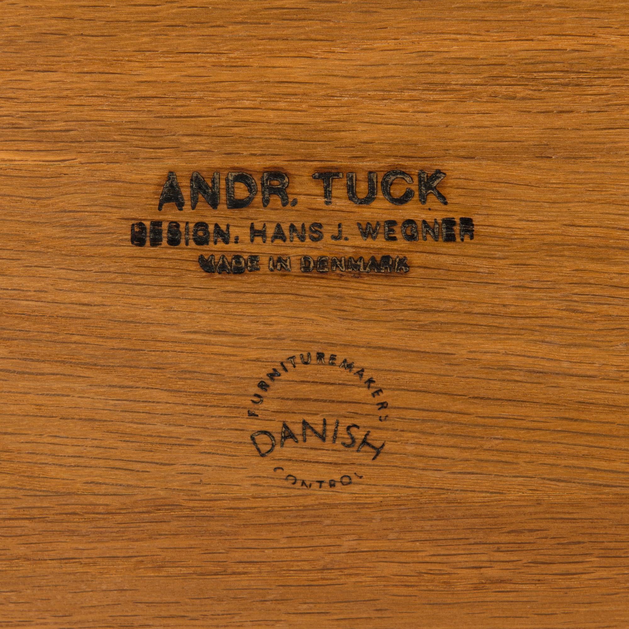 Hans J Wegner, soffbord för Andreas Tuck, Danmark.