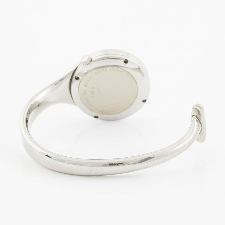 Georg Jensen, Vivianna, design Torun Bülow, wristwatch, 26,5 mm.